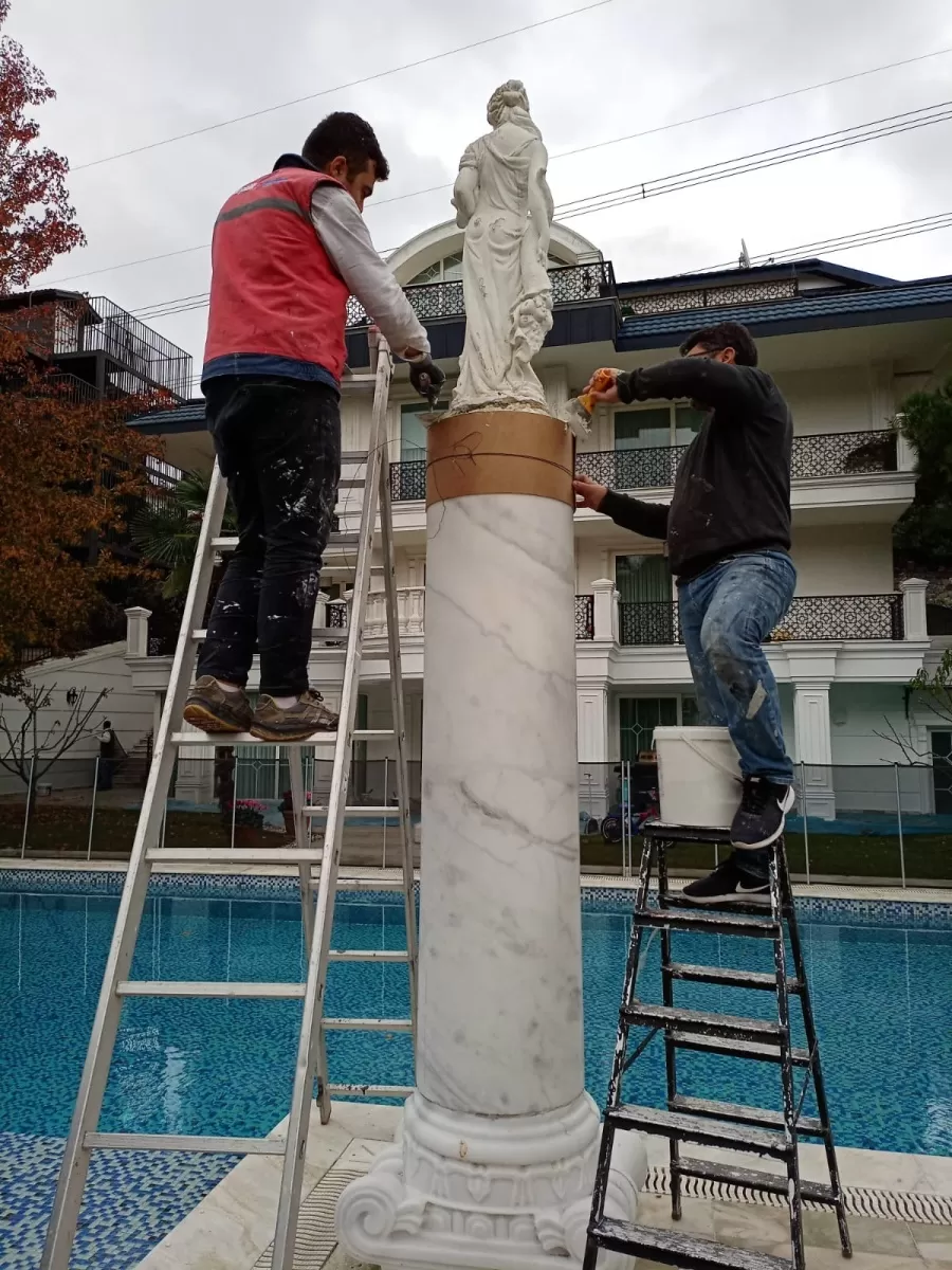 Mobilya Boyama Çalışması